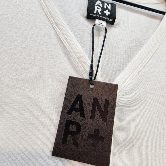 Alp‎ n' Rock NEW Shay II Henley Shirt Long Sleeve V-neck Cream Henley Tee sz XL - Picture 4 of 10